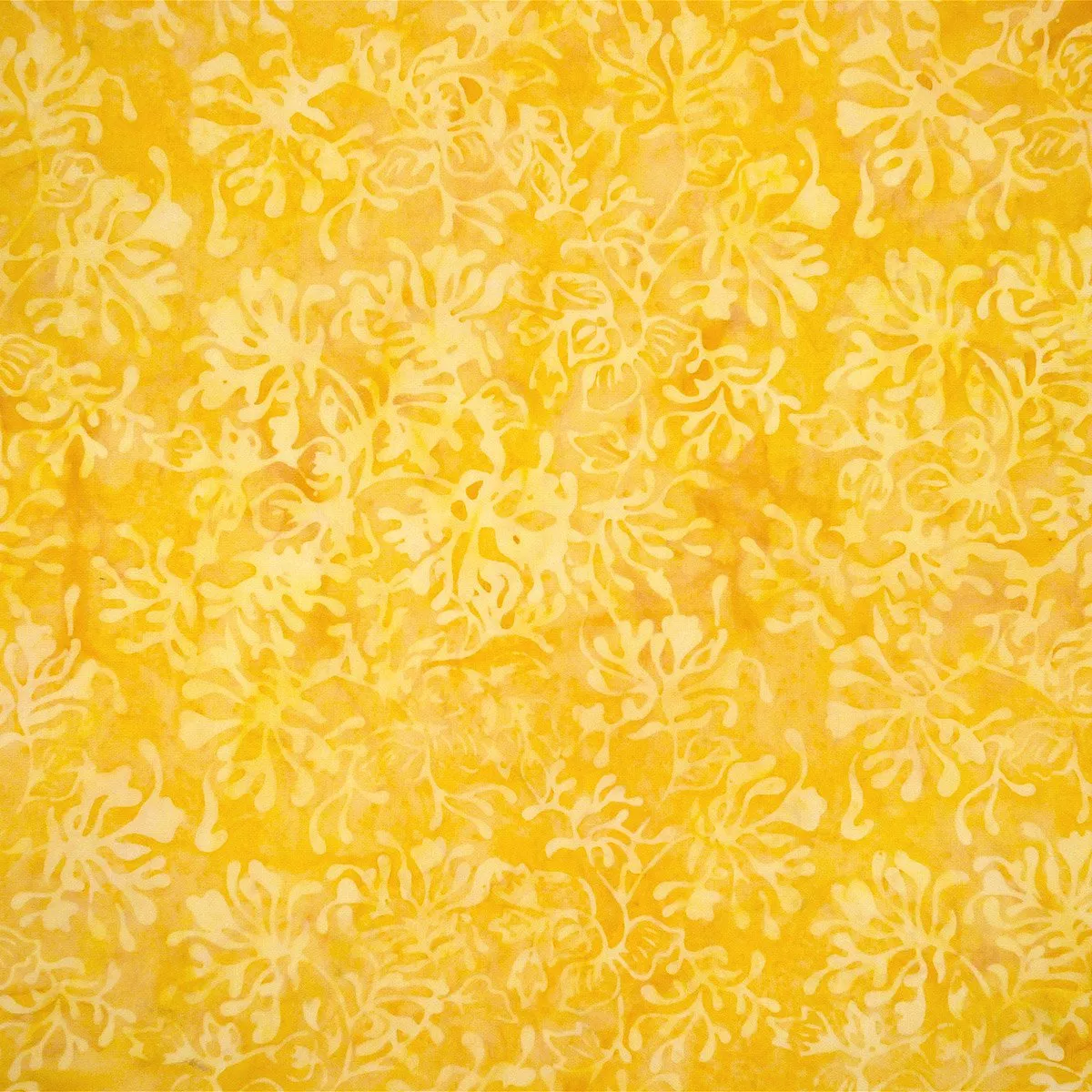 Batik by Mirah - Gold Fusion / Cream Banana