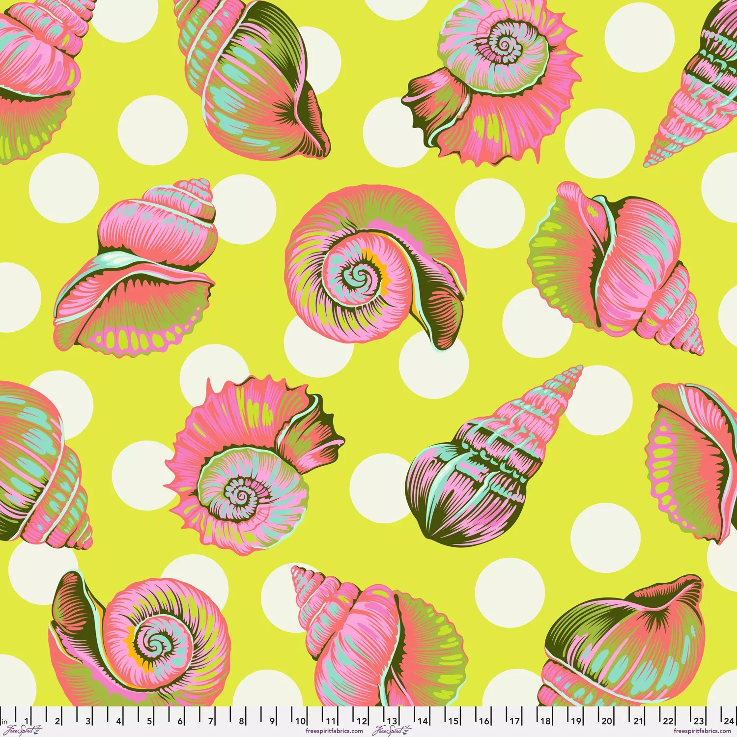 big-shelly-108-wideback-floral-reef-by-tula-pink-qbtp021-seagrass 'Big Shelly' 108" Wideback - Floral Reef by Tula Pink (QBTP021.SEAGRASS)